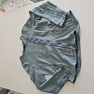Athleta moto jacket size xl